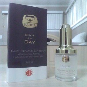 Kedma Elixir Hydrating Day Serum-Dead Sea Minerals+Hyaluronic Acid+Vitamin A & E